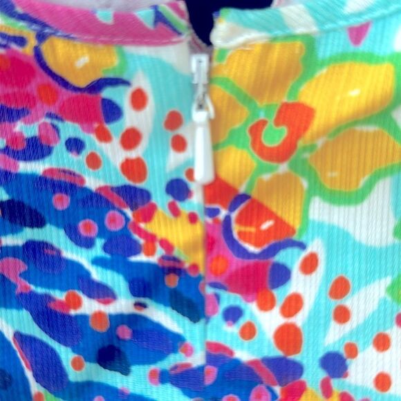 Lilly Pulitzer EMBER SHIFT DRESS Multi Fishing For Compliments - Picture 9 of 10